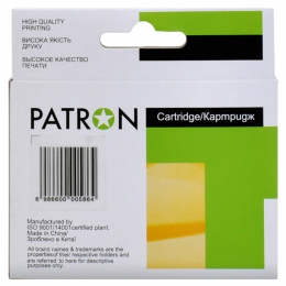 Картридж сумісний Canon pgi-1400c xl (9202b001) 1200 арк, блакитний Patron (pn-1400xl-c) CI-CAN-PGI1400XLC-PN