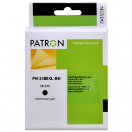Картридж совместимый Canon pgi-2400bk xl (9257b001) 2500 стр, черный Patron (pn-2400xl-bk) CI-CAN-PGI2400XLB-PN