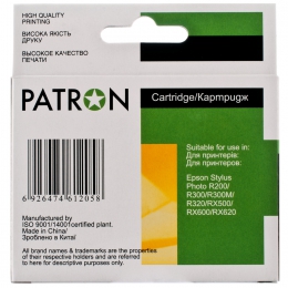 Картридж сумісний Epson t0481 (c13t04814010) 460 арк, чорний Patron (pn-0481) CI-EPS-T048140-B-PN