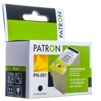 Картридж Epson t051150 (pn-051) Black Patron CI-EPS-T051150-B-PN