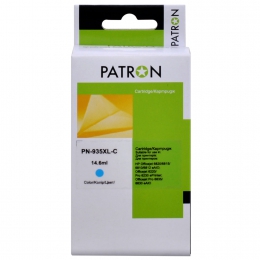 Картридж сумісний HP 935xl (c2p20ae/c2p24ae) 1000 арк, блакитний Patron (pn-935xl-c) CI-HP-C2P24AE-C-PN