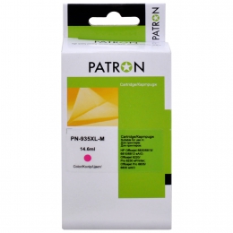 Картридж сумісний HP 935xl (c2p21ae/c2p25ae) 1000 арк, пурпуровий Patron (pn-935xl-m) CI-HP-C2P25AE-M-PN