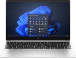 Ноутбук HP 250R-G10 15.6" FHD IPS AG, Intel 5-120U, 16GB, F1TB, UMA, DOS, сріблястий CN5X7AT