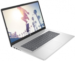 Ноутбук HP 17-cn4043ua 17.3" FHD IPS AG, Intel 5-120U, 16GB, F512GB, UMA, DOS, серебристый CS8C0EA