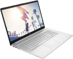 Ноутбук HP 17-cp2030ua 17.3" FHD IPS AG, AMD R3-7320U, 8GB, F512GB, UMA, DOS, серебристый CS8C4EA