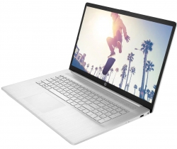 Ноутбук HP 17-cp3017ua 17.3" FHD IPS AG, AMD R7-7730U, 16GB, F1TB, UMA, DOS, сріблястий CS8C7EA