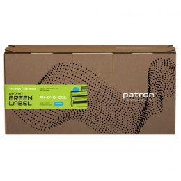 Картридж совместимый Canon 040h green label, голубой Patron (pn-040hcgl) CT-CAN-040H-C-PN-GL