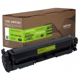 Картридж сумісний Canon 054 green label, чорний Patron (pn-054kgl) CT-CAN-054-B-PN-GL