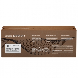 Картридж сумісний Canon 054 green label, чорний Patron (pn-054kgl) CT-CAN-054-B-PN-GL