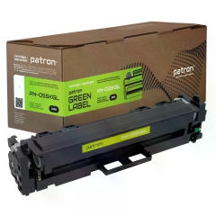 Картридж совместимый Canon 055 черный Green Label Patron (PN-055KGL) CT-CAN-055-B-PN-GL