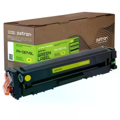 Картридж совместимый Canon 067 желтый Green Label Patron (PN-067YGL) CT-CAN-067-Y-PN-GL