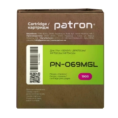 Картридж сумісний Canon 069 пурпуровий Green Label Patron (PN-069MGL) CT-CAN-069-M-PN-GL