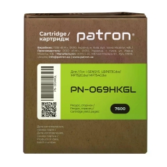 Картридж совместимый Canon 069H черный Green Label Patron (PN-069HKGL) CT-CAN-069H-B-PN-GL