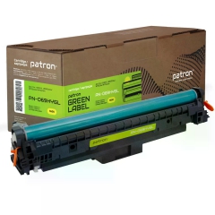 Картридж сумісний Canon 069H жовтий Green Label Patron (PN-069HYGL) CT-CAN-069H-Y-PN-GL