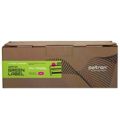 Картридж совместимый Canon 731 Green Label, пурпурный Patron (PN-731MGL) CT-CAN-731-M-PN-GL