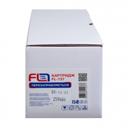 Картридж сумісний Canon 737 free label (fl-737) CT-CAN-737-FL