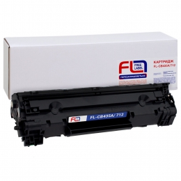 Картридж совместимый HP 35a (cb435a)/Canon 712 free label (fl-cb435a/712) CT-HP-CB435A-FL