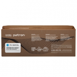 Картридж сумісний HP 125a (cb541a) green label, блакитний Patron (pn-125acgl) CT-HP-CB541A-C-PN-GL