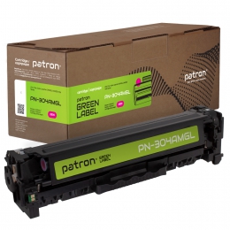 Картридж сумісний HP 304a (cc533a) green label, пурпуровий Patron (pn-304amgl) CT-HP-CC533A-M-PN-GL