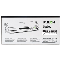 Тонер-картридж HP lj ce310a (pn-126akr) Black Patron extra CT-HP-CE310A-B-PN-R