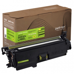 Картридж сумісний HP 507a (ce402a) жовтий green label Patron (pn-507aygl) CT-HP-CE402A-Y-PN-GL
