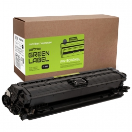 Картридж сумісний HP 307a (ce740a) чорний green label Patron (pn-307akgl) CT-HP-CE740A-B-PN-GL