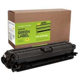 Картридж сумісний HP 307a (ce742a) жовтий green label Patron (pn-307aygl) CT-HP-CE742A-Y-PN-GL
