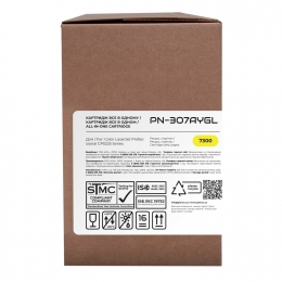 Картридж сумісний HP 307a (ce742a) жовтий green label Patron (pn-307aygl) CT-HP-CE742A-Y-PN-GL