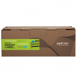 Тонер-картридж совместимый HP 130a (cf351a) green label, голубой Patron (pn-130acgl) CT-HP-CF351A-C-PN-GL