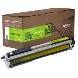 Тонер-картридж сумісний HP 130a (cf352a) green label, жовтий Patron (pn-130aygl) CT-HP-CF352A-Y-PN-GL