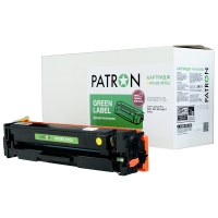 Картридж HP clj cf402a (pn-201aygl) Yellow Patron green label CT-HP-CF402A-Y-PN-GL