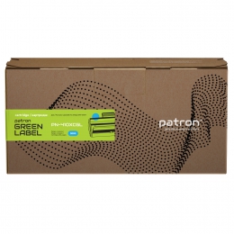 Картридж сумісний HP 410x (cf411x) блакитний green label Patron (pn-410xcgl) CT-HP-CF411X-C-PN-GL