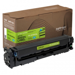 Картридж сумісний HP 203x (cf541x) блакитний green label Patron (pn-203xcgl) CT-HP-CF541X-C-PN-GL