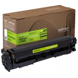 Картридж сумісний HP 203a (cf542a) жовтий green label Patron (pn-203aygl) CT-HP-CF542A-Y-PN-GL