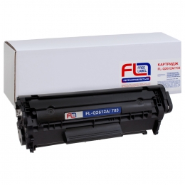 Картридж сумісний HP 12a (q2612a)/Canon 703 free label (fl-q2612a/703) CT-HP-Q2612A-FL
