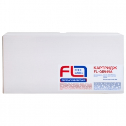 Картридж совместимый HP 49a (q5949a) free label (fl-q5949a) CT-HP-Q5949A-FL