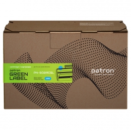 Картридж сумісний HP 502a (q6471a) green label, блакитний Patron (pn-502acgl) CT-HP-Q6471A-C-PN-GL