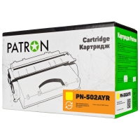 Картридж HP clj q6472a (pn-502ayr) Yellow Patron extra CT-HP-Q6472A-Y-PN-R