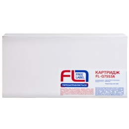 Картридж сумісний HP 53a (q7553a) free label (fl-q7553a) CT-HP-Q7553A-FL