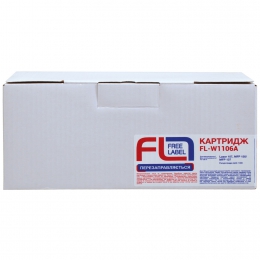 Картридж совместимый HP 106a (w1106a) free label (fl-w1106a) CT-HP-W1106A-FL
