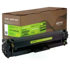Картридж совместимый HP 415A (W2032A) Green Label, желтый Patron (PN-415AYGL) CT-HP-W2032A-Y-PN-GL