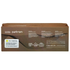 Картридж совместимый HP 415A (W2032A) Green Label, желтый Patron (PN-415AYGL) CT-HP-W2032A-Y-PN-GL