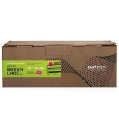Картридж сумісний HP 415X (W2033X) Green Label, пурпуровий Patron (PN-415XMGL) CT-HP-W2033X-M-PN-GL