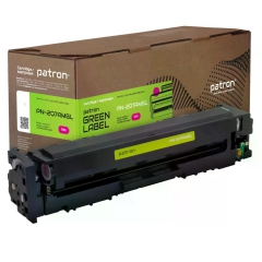Картридж сумісний HP 207A (W2213A) Green Label, пурпуровий Patron (PN-207AMGL) CT-HP-W2213A-M-PN-GL