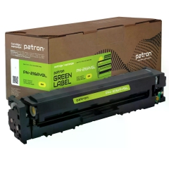 Картридж совместимый HP 216A (W2412A) Green Label, желтый Patron (PN-216AYGL) CT-HP-W2412A-Y-PN-GL