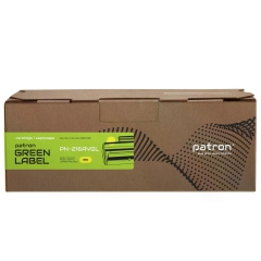 Картридж совместимый HP 216A (W2412A) Green Label, желтый Patron (PN-216AYGL) CT-HP-W2412A-Y-PN-GL
