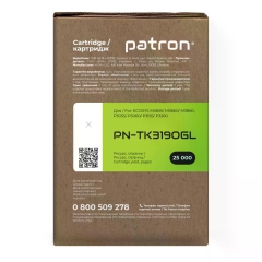 Тонер-картридж совместимый Kyocera Mita TK-3190 Green Label Patron (PN-TK3190GL) CT-MITA-TK-3190-PNGL
