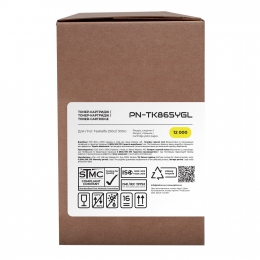 Тонер-картридж Kyocera mita tk-865y (pn-tk865y) Yellow Patron CT-MITA-TK-865Y-PN