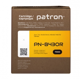 Тонер-картридж oki 43979211 (b430) (pn-b430r) Patron extra CT-OKI-B430-PN-R