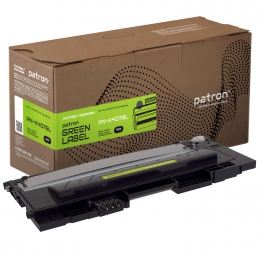 Тонер-картридж сумісний Samsung clt-k407s чорний green label Patron (pn-k407gl) CT-SAM-CLT-K407SPNGL